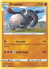 Donphan - SWSH12: Silver Tempest - Pokemon card