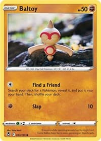 Baltoy - SWSH12: Silver Tempest - Pokemon card