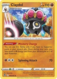 Claydol - SWSH12: Silver Tempest - Pokemon card