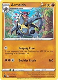 Armaldo - SWSH12: Silver Tempest - Pokemon card