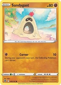 Sandygast - SWSH12: Silver Tempest - Pokemon card