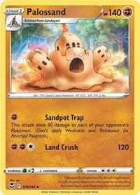 Palossand - SWSH12: Silver Tempest - Pokemon card