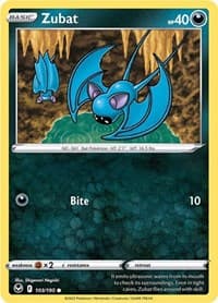 Zubat - SWSH12: Silver Tempest - Pokemon card
