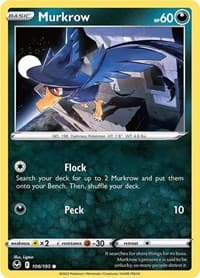 Murkrow - SWSH12: Silver Tempest - Pokemon card