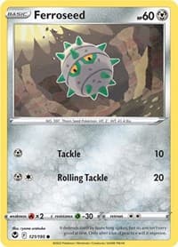 Ferroseed - SWSH12: Silver Tempest - Pokemon card