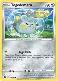 Togedemaru - SWSH12: Silver Tempest - Pokemon card