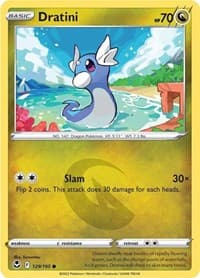 Dratini - SWSH12: Silver Tempest - Pokemon card