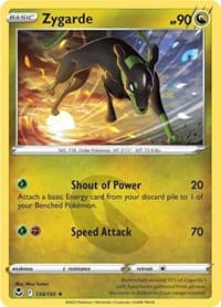 Zygarde - SWSH12: Silver Tempest - Pokemon card