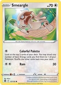 Smeargle - SWSH12: Silver Tempest - Pokemon card