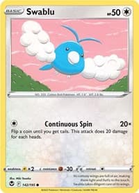 Swablu - SWSH12: Silver Tempest - Pokemon card
