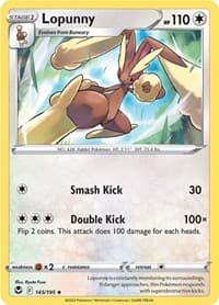 Lopunny - SWSH12: Silver Tempest - Pokemon card