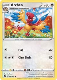 Archen - SWSH12: Silver Tempest - Pokemon card