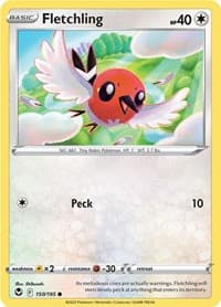 Fletchling - SWSH12: Silver Tempest - Pokemon card