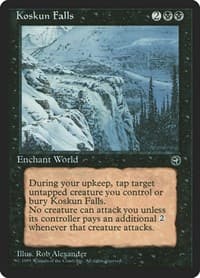 Koskun Falls - Homelands - Magic: The Gathering card
