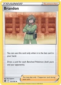 Brandon - SWSH12: Silver Tempest - Pokemon card