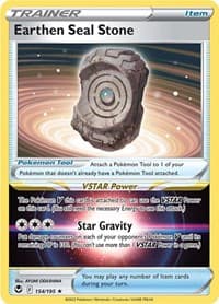 Earthen Seal Stone - SWSH12: Silver Tempest - Pokemon card