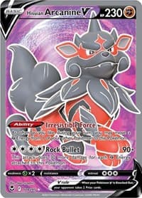 Hisuian Arcanine V (Full Art) - SWSH12: Silver Tempest - Pokemon card