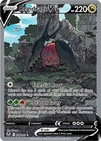 Regidrago V (Alternate Full Art) - SWSH12: Silver Tempest - Pokemon card