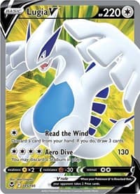 Lugia V (Full Art) - SWSH12: Silver Tempest - Pokemon card