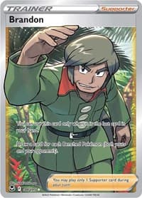 Brandon (Full Art) - SWSH12: Silver Tempest - Pokemon card