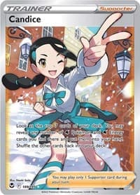 Candice (Full Art) - SWSH12: Silver Tempest - Pokemon card