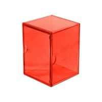 Eclipse 2-Piece 100+ Pumpkin Orange Deck Box - Ultra Pro Deck Boxes - Deck Boxes card