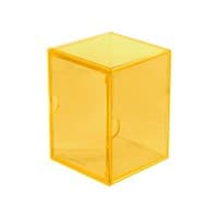Eclipse 2-Piece 100+ Lemon Yellow Deck Box - Ultra Pro Deck Boxes - Deck Boxes card