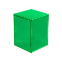 Eclipse 2-Piece 100+ Lime Green Deck Box - Ultra Pro Deck Boxes - Deck Boxes card