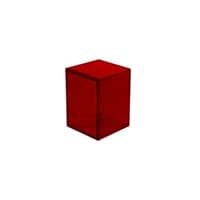 Eclipse 2-Piece 100+ Apple Red Deck Box - Ultra Pro Deck Boxes - Deck Boxes card
