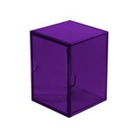 Eclipse 2-Piece 100+ Royal Purple Deck Box - Ultra Pro Deck Boxes - Deck Boxes card