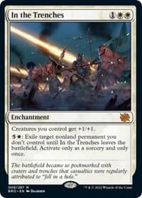 In the Trenches - The Brothers' War - Magic: The Gathering card