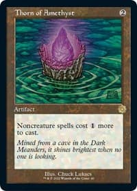 Thorn of Amethyst - The Brothers' War: Retro Frame Artifacts - Magic: The Gathering card