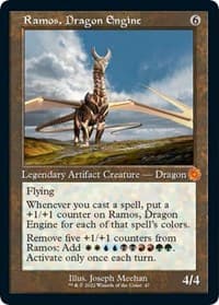 Ramos, Dragon Engine - The Brothers' War: Retro Frame Artifacts - Magic: The Gathering card