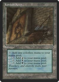 Koskun Keep - Homelands - Magic: The Gathering card