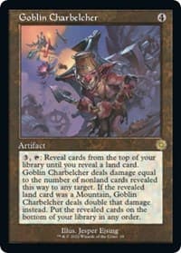 Goblin Charbelcher - The Brothers' War: Retro Frame Artifacts - Magic: The Gathering card