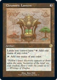 Chromatic Lantern (Schematic) - The Brothers' War: Retro Frame Artifacts - Magic: The Gathering card