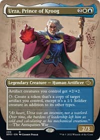 Urza, Prince of Kroog (Borderless) - The Brothers' War - Magic: The Gathering card