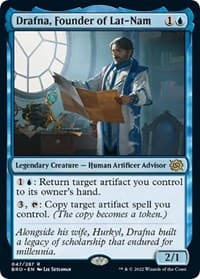 Drafna, Founder of Lat-Nam - The Brothers' War - Magic: The Gathering card