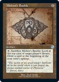 Mishra's Bauble (Schematic) - The Brothers' War: Retro Frame Artifacts - Magic: The Gathering card