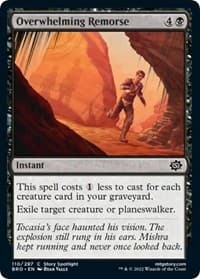 Overwhelming Remorse - The Brothers' War - Magic: The Gathering card