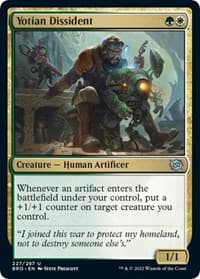 Yotian Dissident - The Brothers' War - Magic: The Gathering card