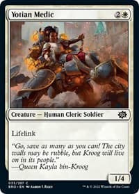 Yotian Medic - The Brothers' War - Magic: The Gathering card