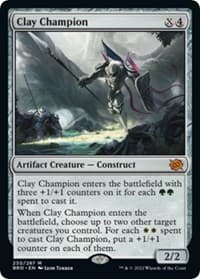 Clay Champion - The Brothers' War - Magic: The Gathering card