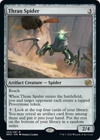 Thran Spider - The Brothers' War - Magic: The Gathering card