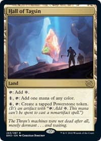 Hall of Tagsin - The Brothers' War - Magic: The Gathering card