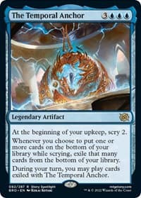 The Temporal Anchor - The Brothers' War - Magic: The Gathering card