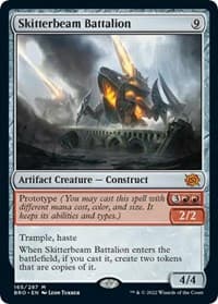 Skitterbeam Battalion - The Brothers' War - Magic: The Gathering card