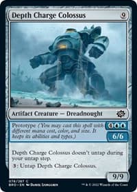 Depth Charge Colossus - The Brothers' War - Magic: The Gathering card