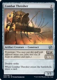 Combat Thresher - The Brothers' War - Magic: The Gathering card