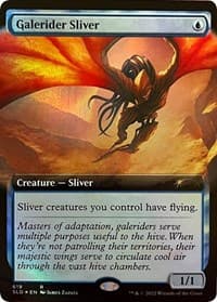 Galerider Sliver (Extended Art) - Secret Lair Drop Series - Magic: The Gathering card